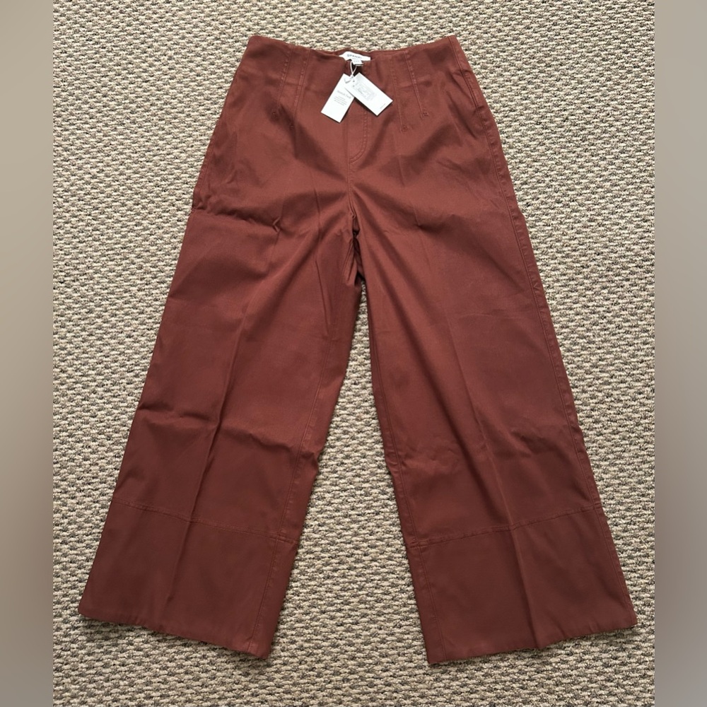 SPANX Stretch Twill
Cropped Wide Leg Pant Large